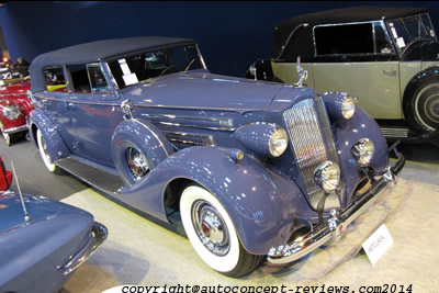  385 - 1937 Packard Twelve Convertible Sedan  - Sold 149 000 €